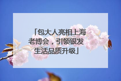 包大人亮相上海老博会，引领银发生活品质升级